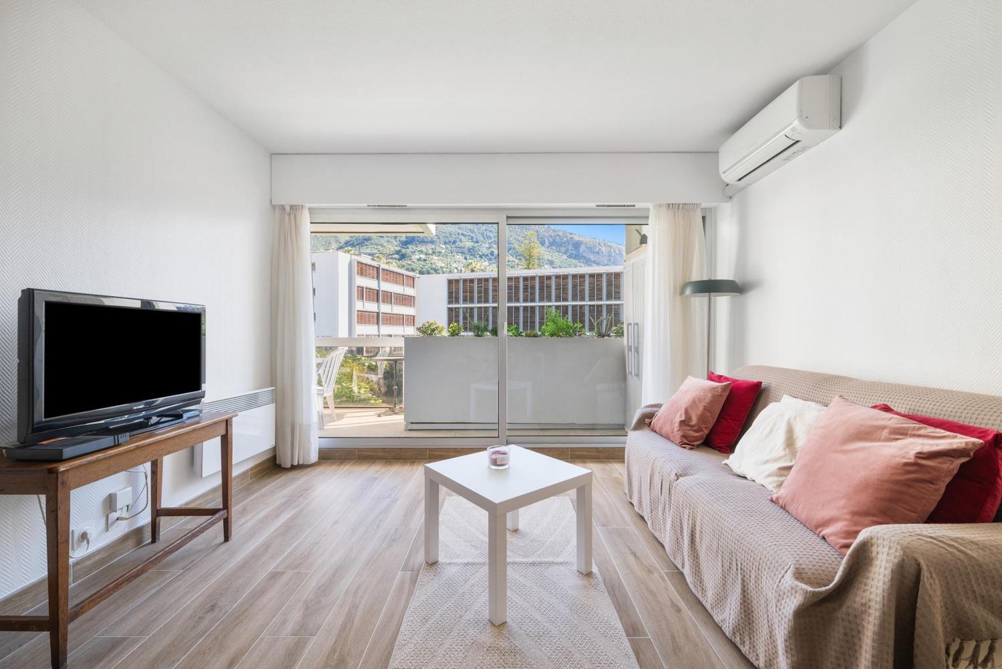 Le Rocamare - Piscine Toit Terrasse - Parking Prive - Terrasse Apartment Menton Luaran gambar