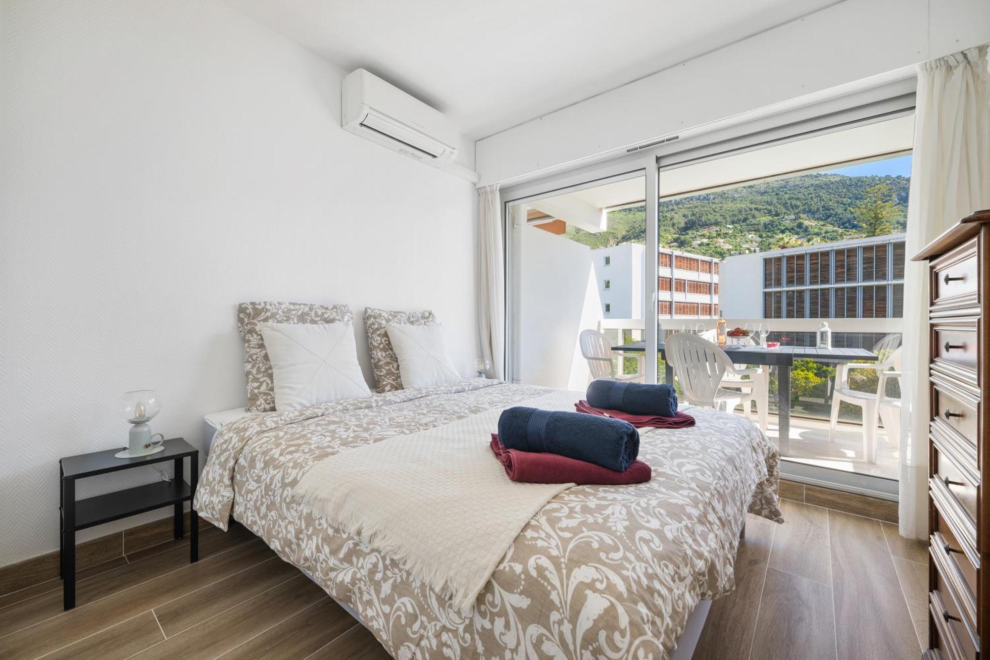 Le Rocamare - Piscine Toit Terrasse - Parking Prive - Terrasse Apartment Menton Luaran gambar