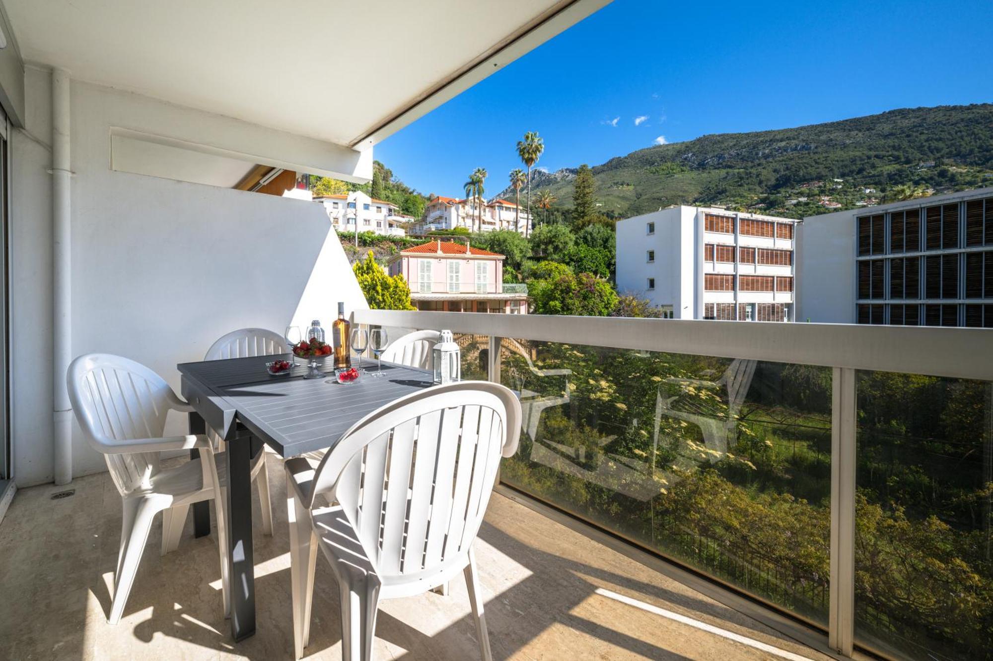Le Rocamare - Piscine Toit Terrasse - Parking Prive - Terrasse Apartment Menton Luaran gambar